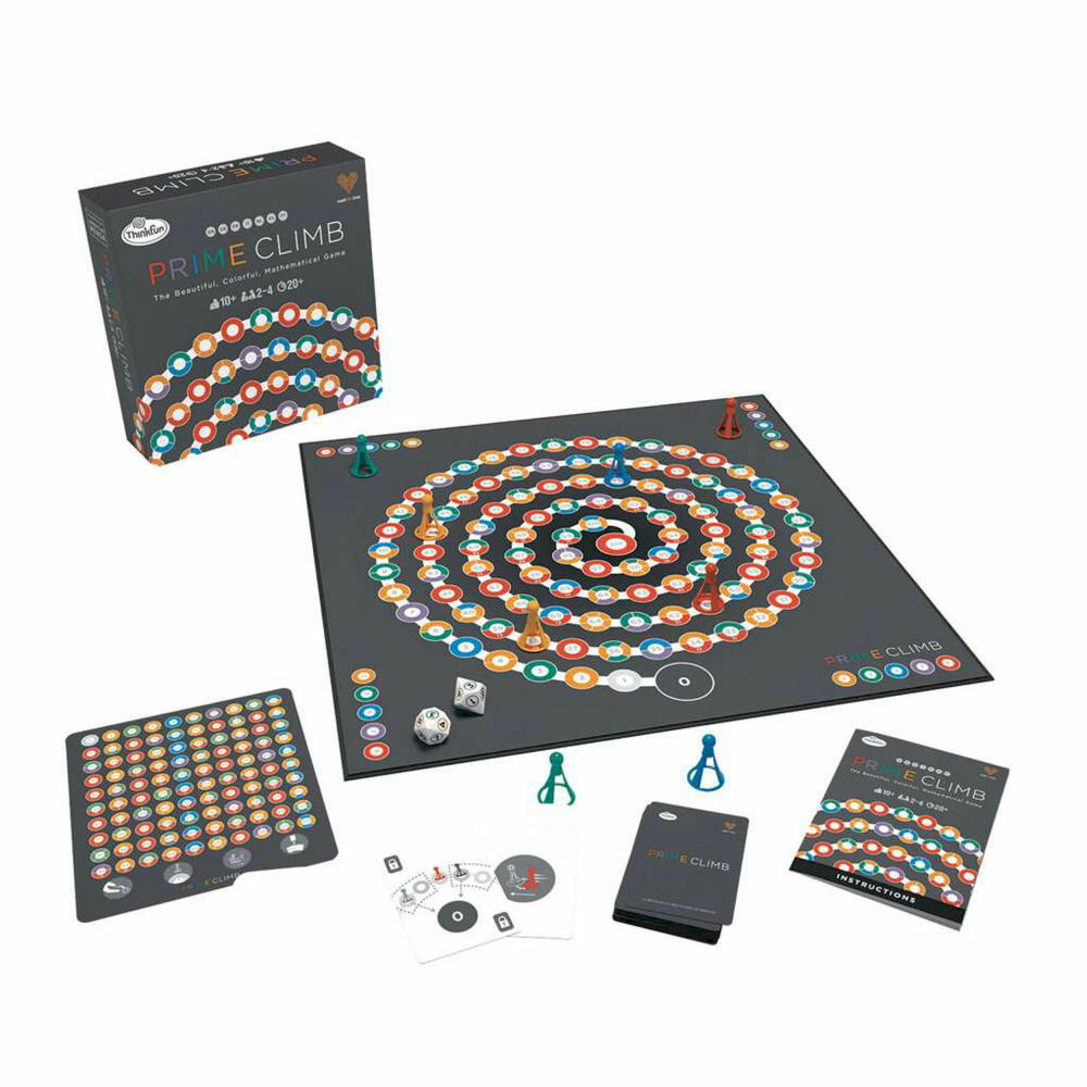 Ravensburger ThinkFun Prime Climb, Denkspiel, Lernspiel, Gesellschaftsspiel, ab 10 Jahren, 76429