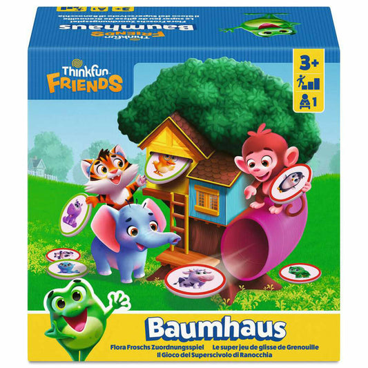 ThinkFun Baumhaus, Denkspiel, Logikspiel, Kinderspiel, ab 3 Jahren, 76655