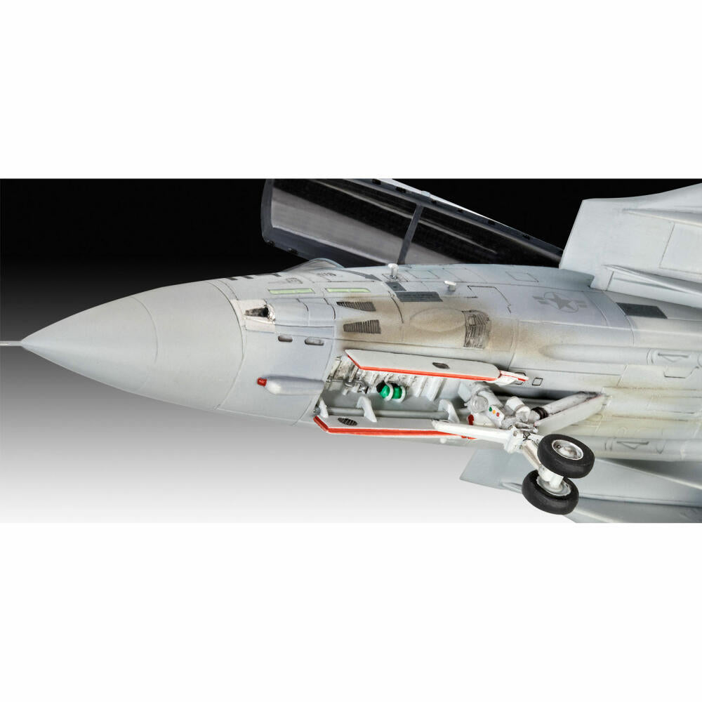 Revell model kit Movie Set TOP GUN, F-14D Super Tomcat, F/A-18E Super Hornet, model kit, 202 parts, from 12 years, 05677