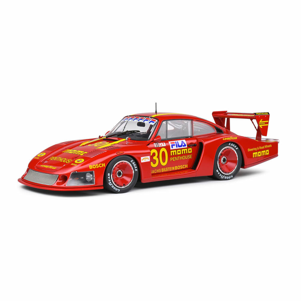 Solido Porsche 935 MobyDick #70, model car, model car, miniature car, miniature, scale 1:18, red, 421188100