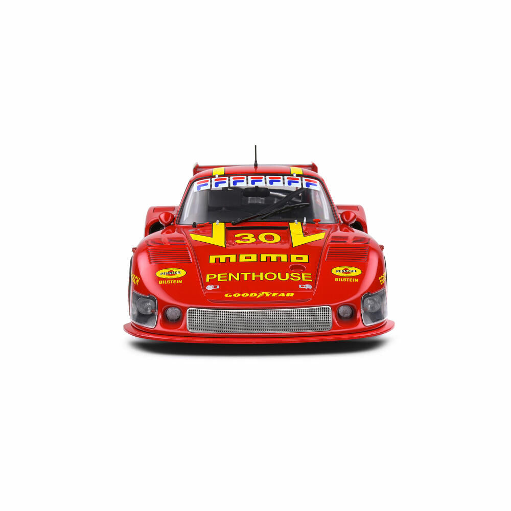 Solido Porsche 935 MobyDick #70, model car, model car, miniature car, miniature, scale 1:18, red, 421188100