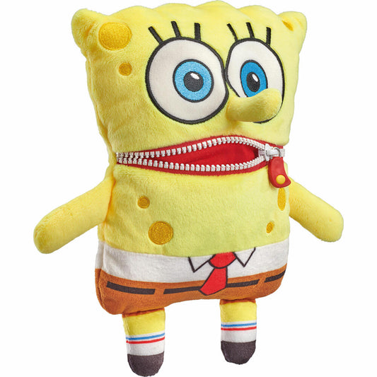 Schmidt Spiele Sorgenfresser SpongeBob, Kuscheltier, Plüschtier, Stofftier, 25 cm, 42562
