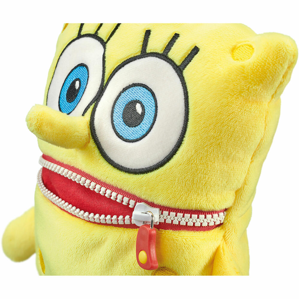 Schmidt Spiele Sorgenfresser SpongeBob, Kuscheltier, Plüschtier, Stofftier, 25 cm, 42562