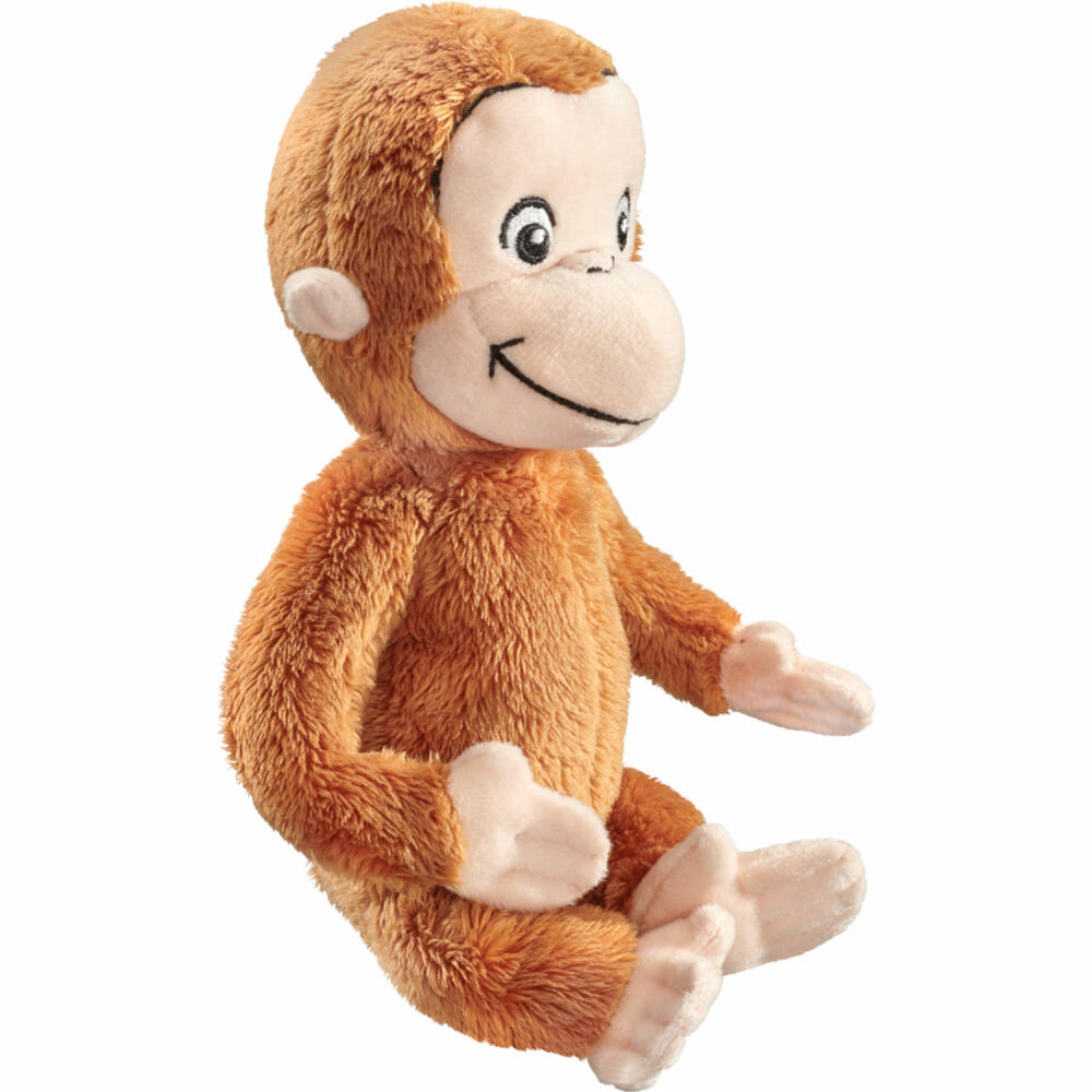Schmidt Spiele Coco the curious monkey Coco, plush toy, cuddly toy, stuffed toy, plush, 17.5 cm, 42738