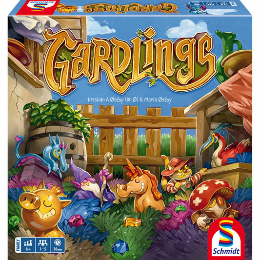 Schmidt Spiele Gardlings, Gesellschaftsspiel, Familienspiel, ab 8 Jahren, 49465