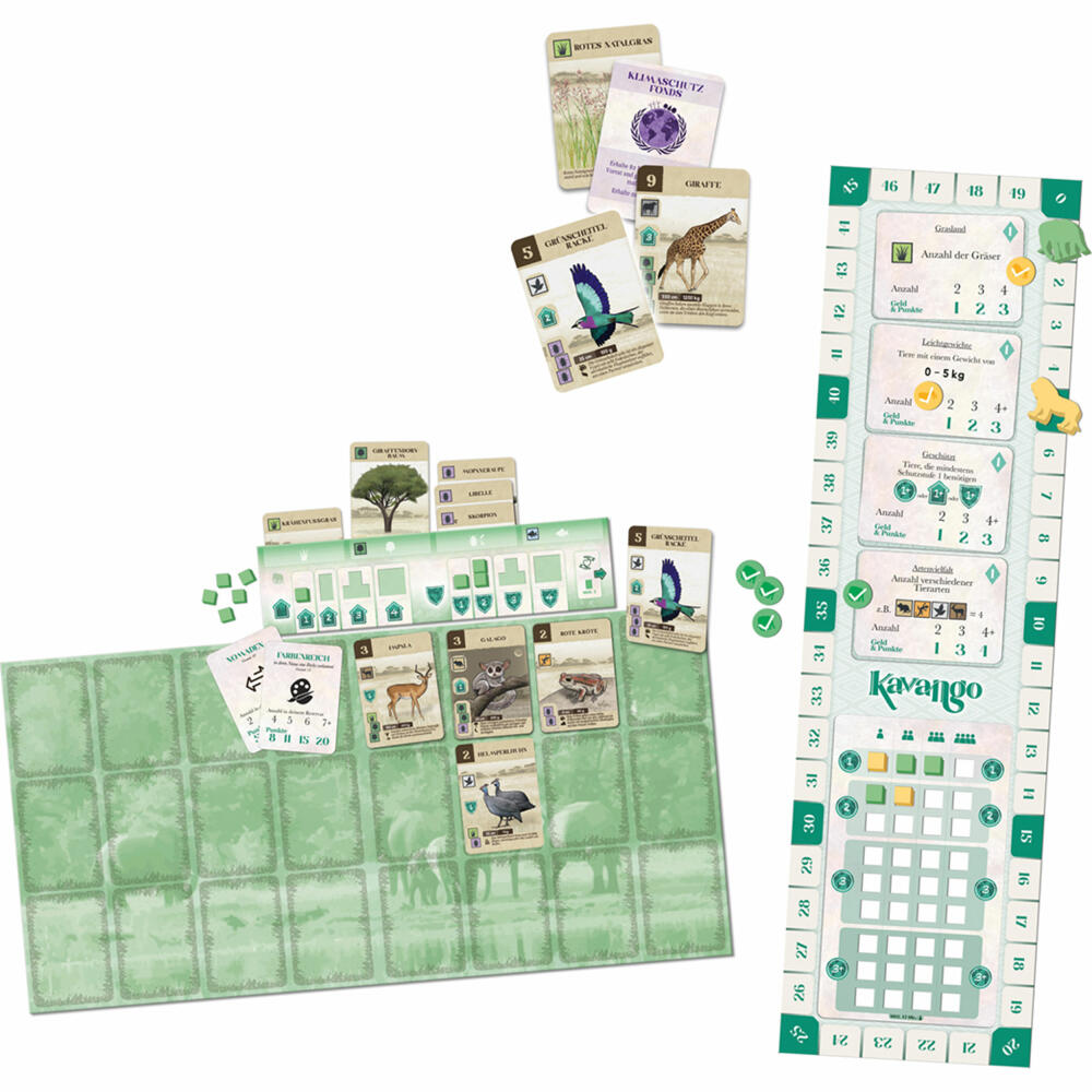 Schmidt Spiele Kavango, Strategiespiel, Gesellschaftsspiel, ab 10 Jahren, 49466