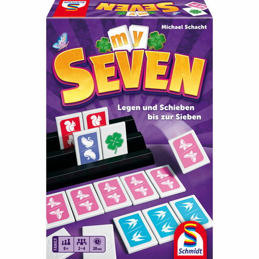 Schmidt Spiele MySeven, MyRummy, Sammelspiel, Familienspiel, ab 8 Jahren, 49467