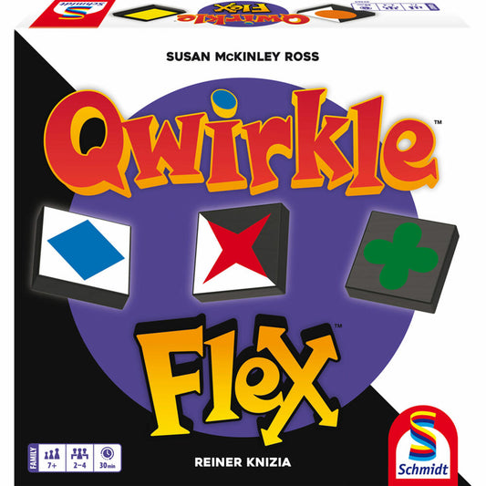 Schmidt Spiele Qwirkle Flex, Legespiel, Familienspiel, Gesellschaftsspiel, ab 7 Jahren, 49469