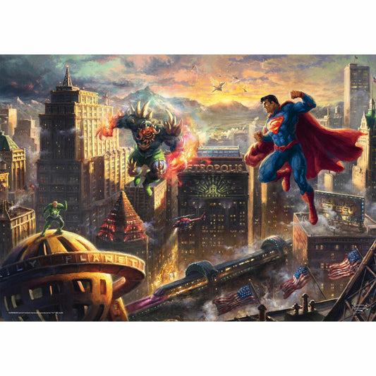 Schmidt Spiele Warner Superman Man of Steel, Thomas Kinkade, Puzzle, 1000 Teile, 58591