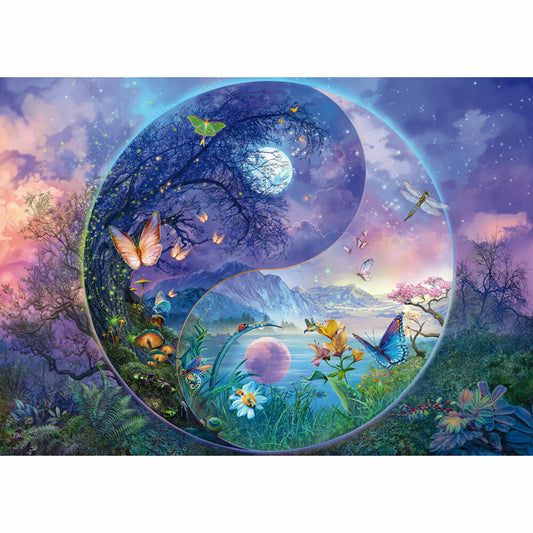 Schmidt Spiele Yin & Yang Fantastiche Insektenwelt, Silvia Christoph, Puzzle, 1000 Teile, 58593