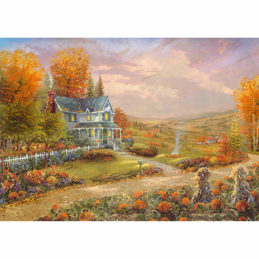Schmidt Spiele Herbst in Apple Hill, Thomas Kinkade, Puzzle, 500 Teile, 58795