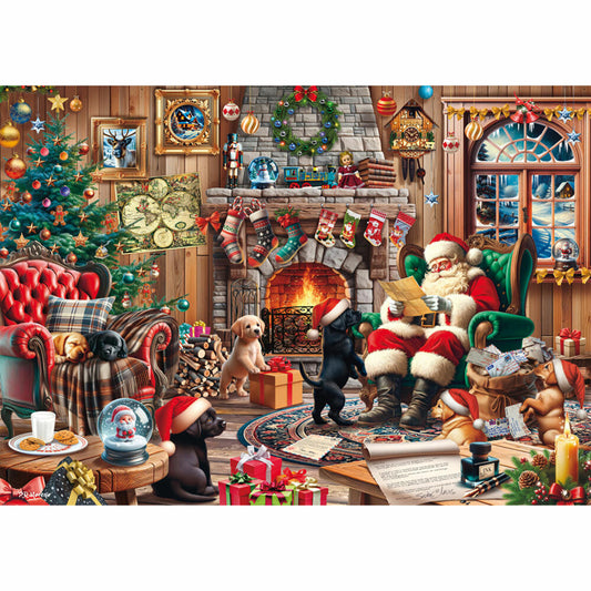 Schmidt Spiele Gemütliche Weihnachten, Puzzle, Erwachsenenpuzzle, Standard, 1000 Teile, 58872