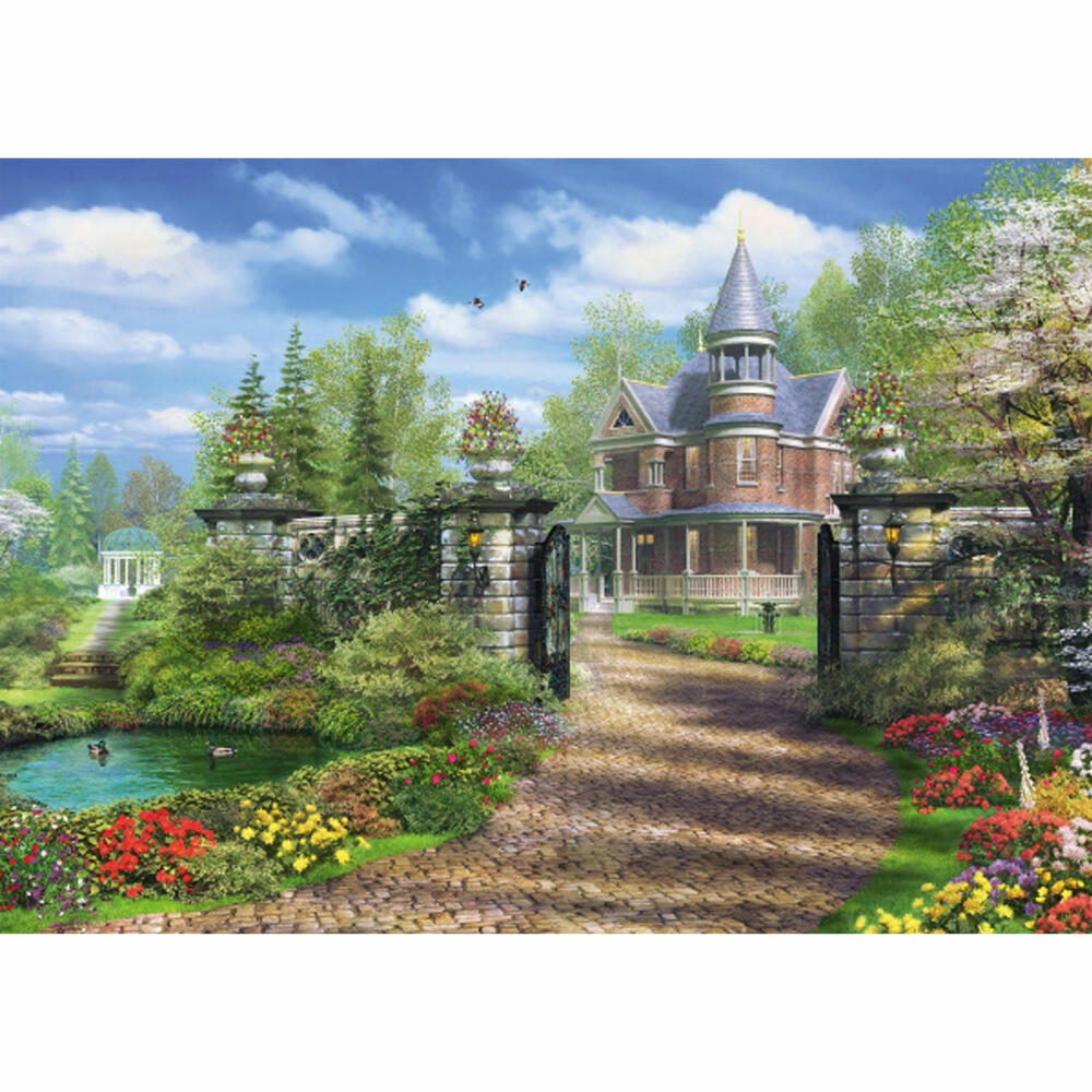 Schmidt Spiele Puzzle Idyllic Country Estate, Dominic Davison, Adult Puzzle, Premium, 1000 Pieces, 59618