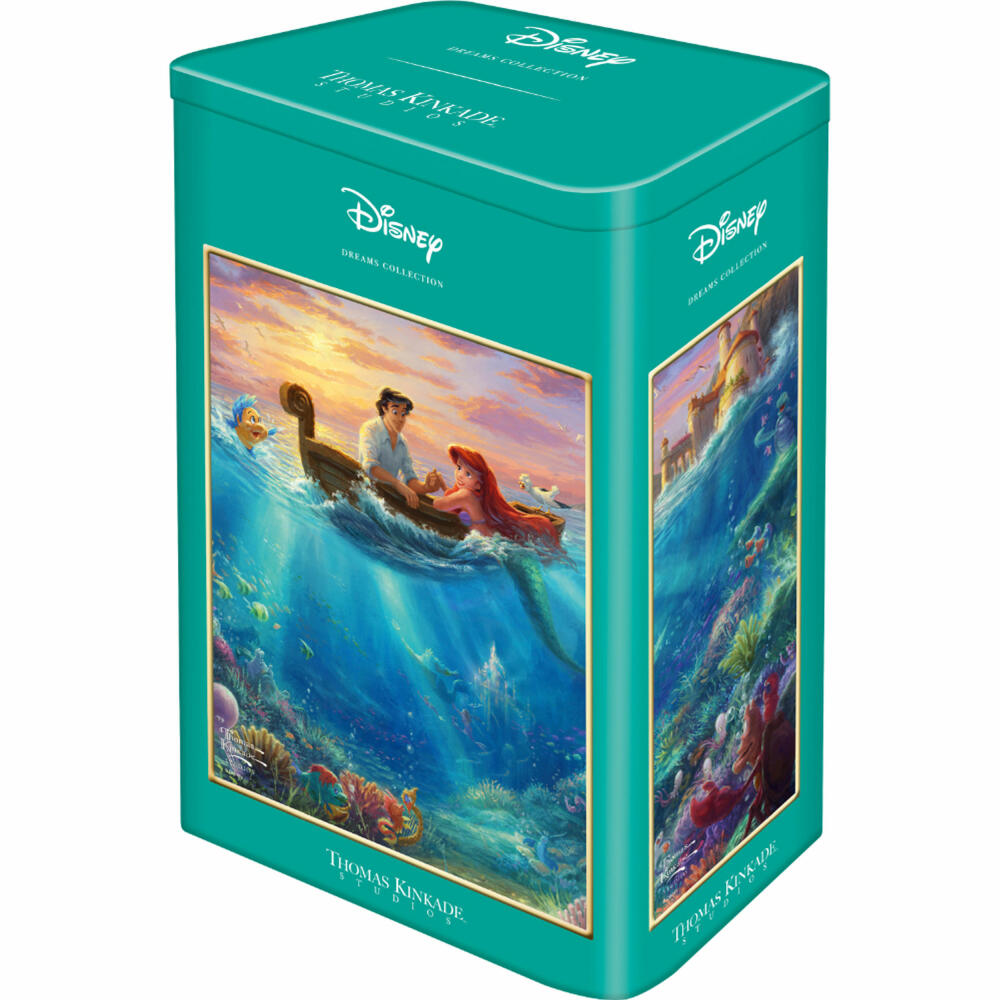 Schmidt Spiele Disney Arielle, Thomas Kinkade, Puzzle, Adult Puzzle, Nostalgia Box, 500 Pieces, 59927