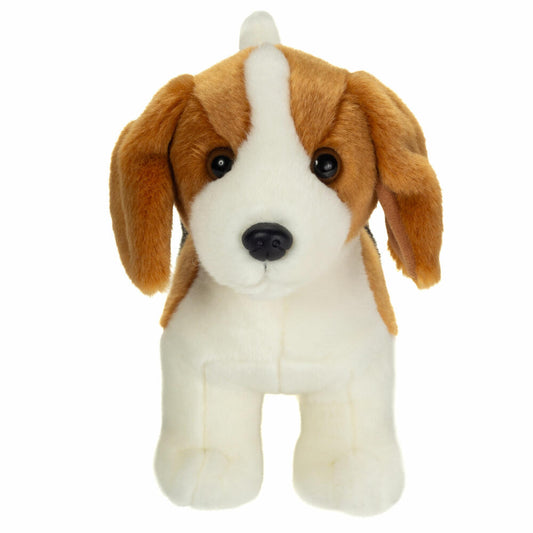 Teddy Hermann Beagle stehend, Kuscheltier, Stofftier, Plüschtier, 25 cm, 919018