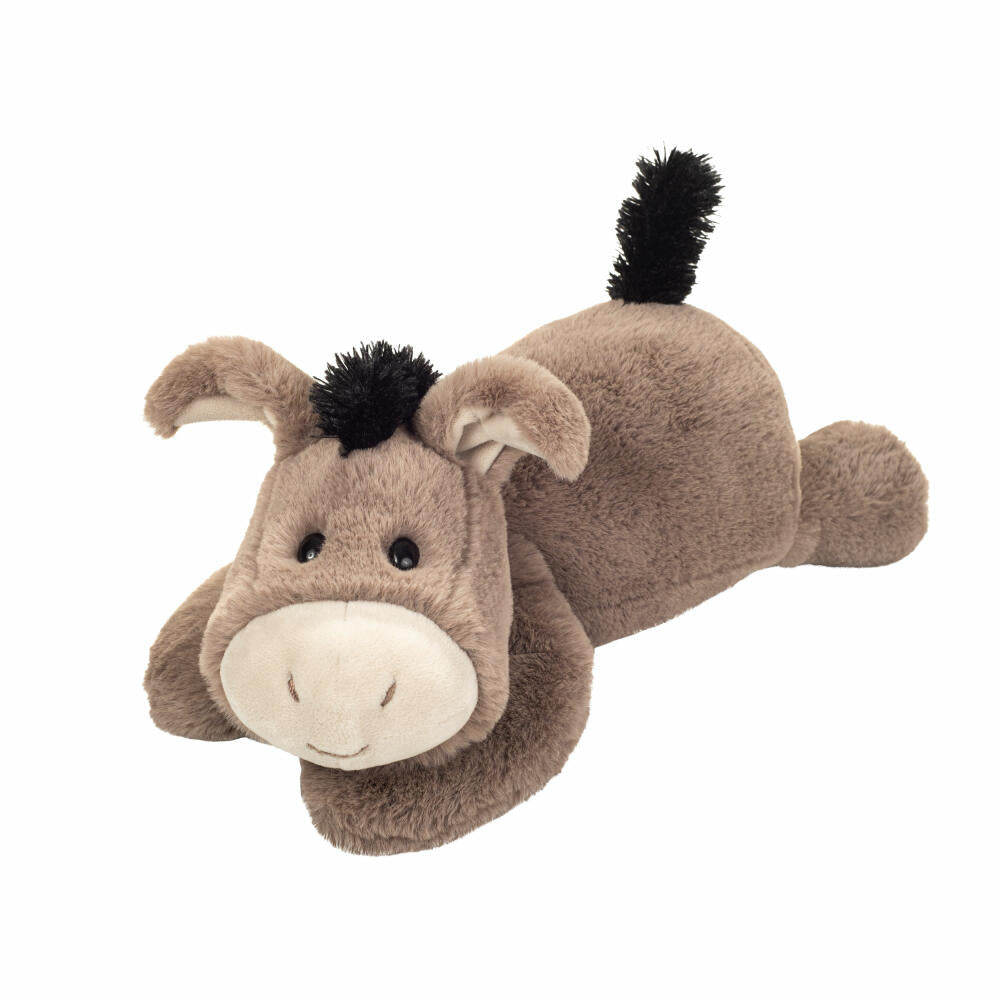 Teddy Hermann Esel Eddy liegend, Kuscheltier, Stofftier, Plüschtier, 38 cm, 939757