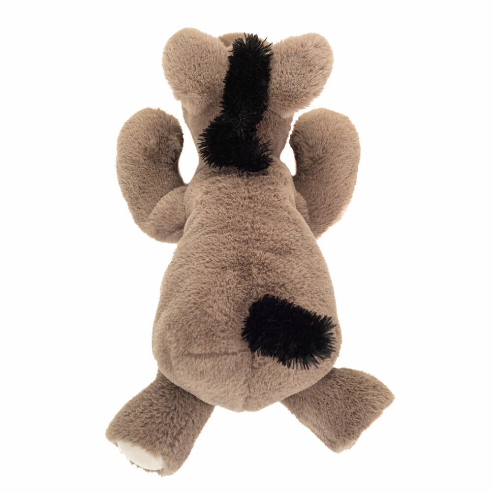 Teddy Hermann Esel Eddy liegend, Kuscheltier, Stofftier, Plüschtier, 38 cm, 939757