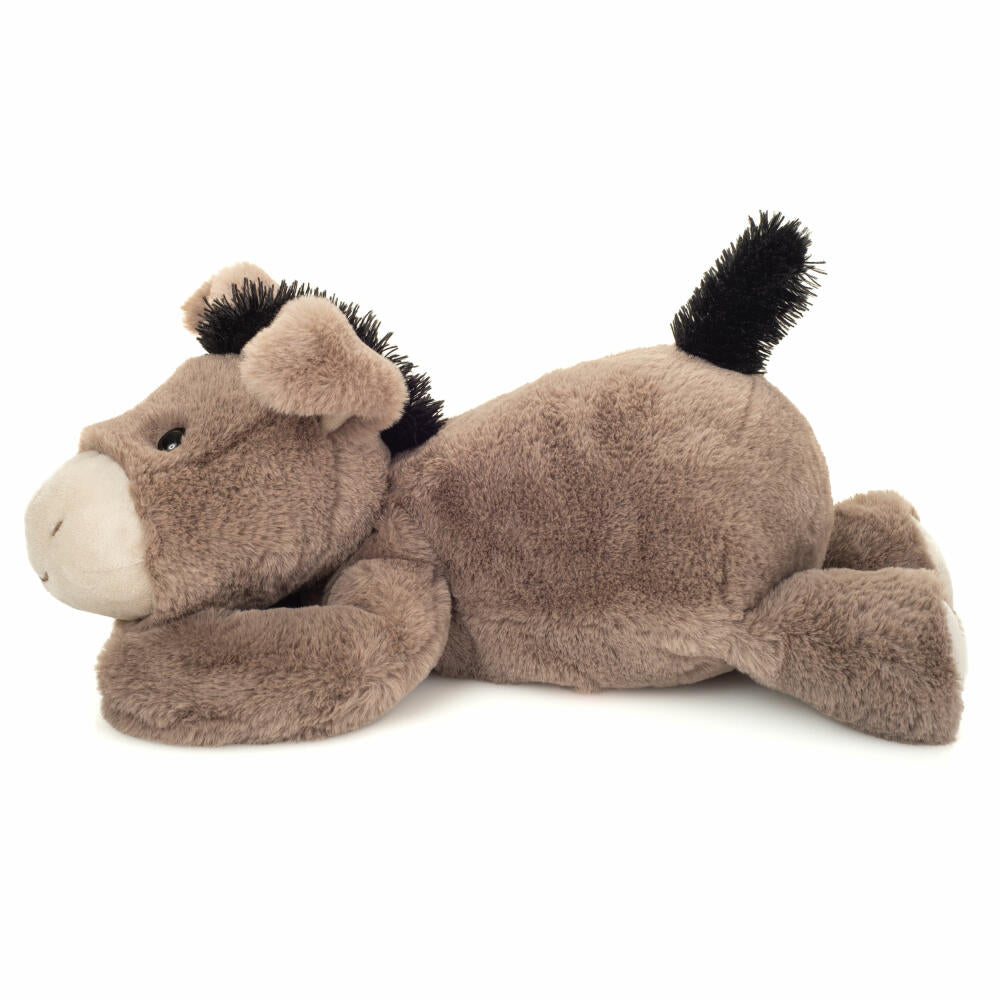 Teddy Hermann Esel Eddy liegend, Kuscheltier, Stofftier, Plüschtier, 38 cm, 939757