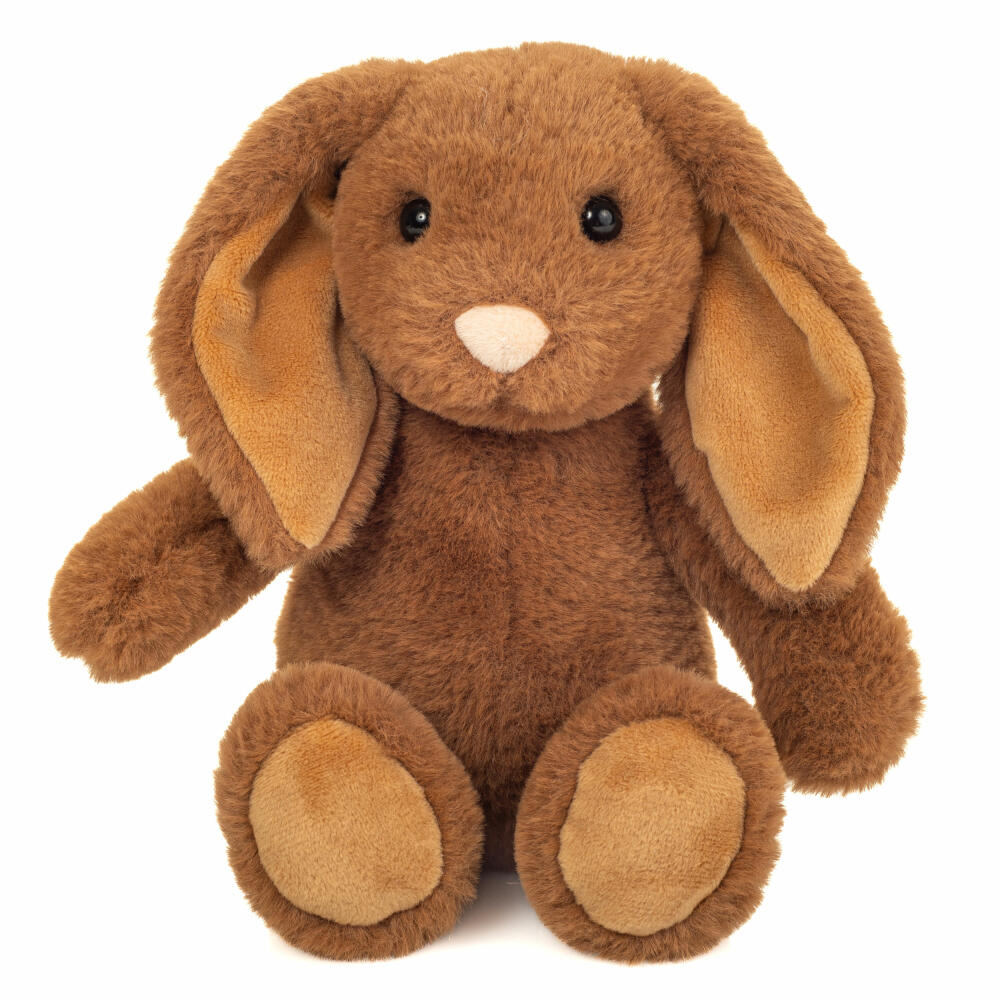 Teddy Hermann Häschen Cara, Kuscheltier, Stofftier, Plüschtier, dunkelbraun, 25 cm, 939764
