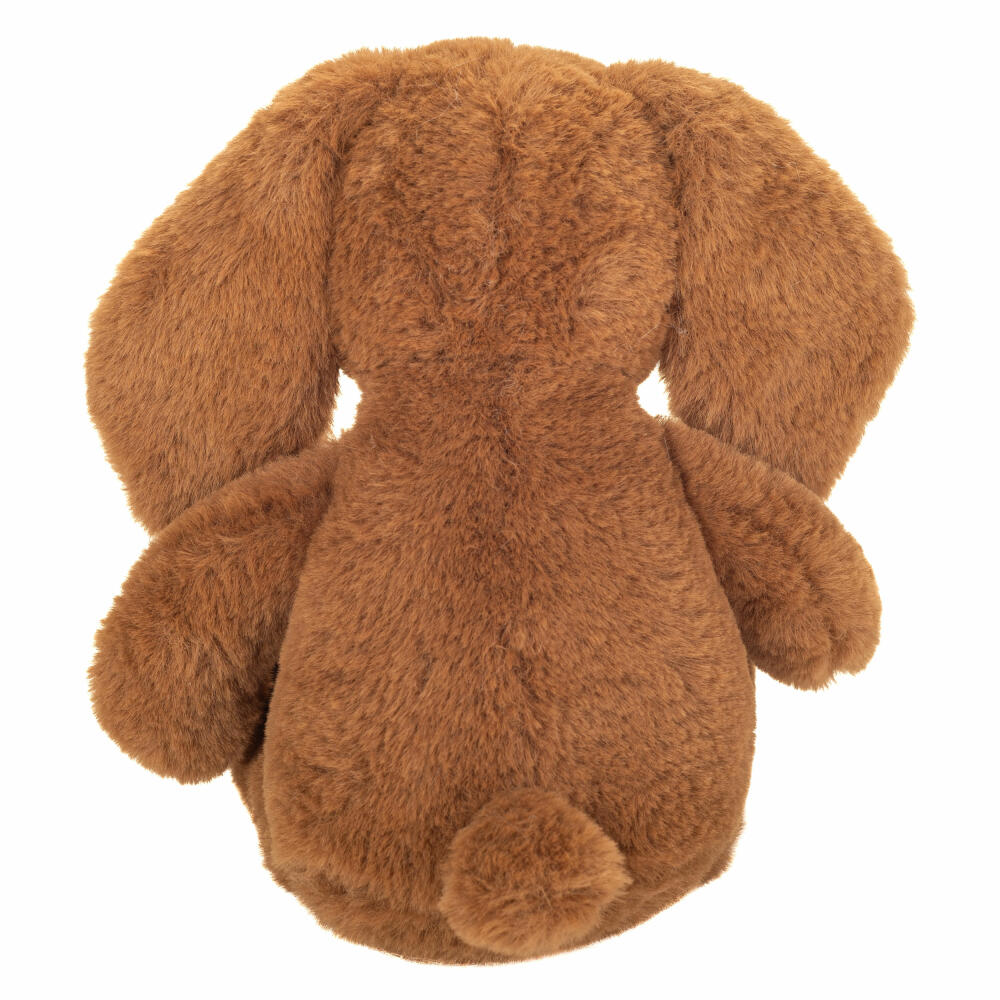 Teddy Hermann Häschen Cara, Kuscheltier, Stofftier, Plüschtier, dunkelbraun, 25 cm, 939764