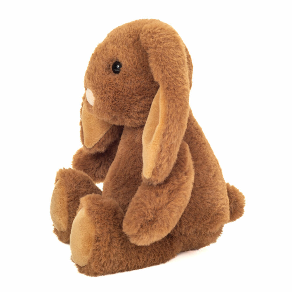 Teddy Hermann Häschen Cara, Kuscheltier, Stofftier, Plüschtier, dunkelbraun, 25 cm, 939764