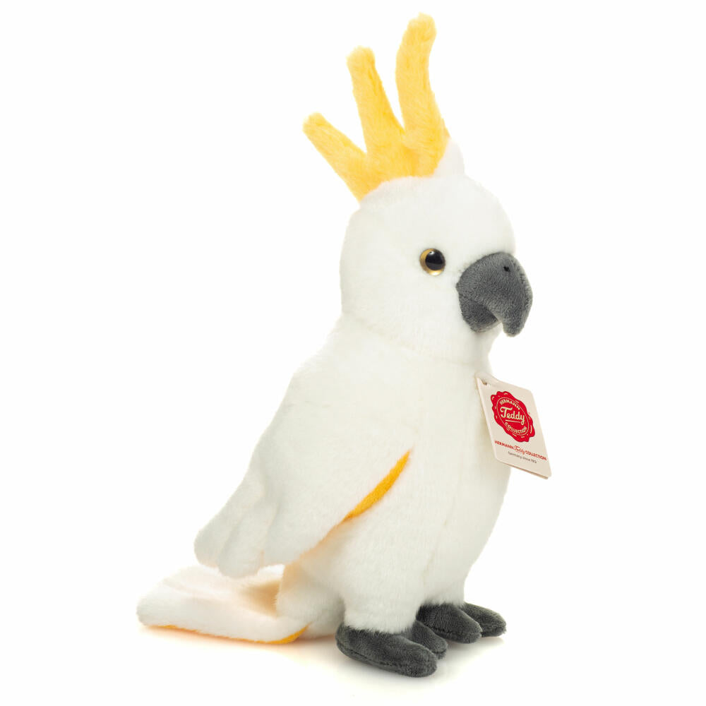 Teddy Hermann Kakadu, Kuscheltier, Stofftier, Plüschtier, 23 cm, 941774