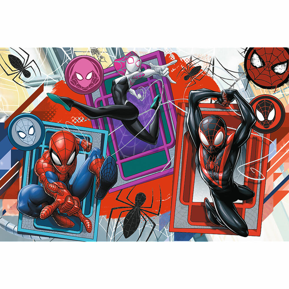 Trefl Maxi Puzzle Spiderman, Kinderpuzzle, Kinder, 24 Teile, 60 x 40 cm, 14366