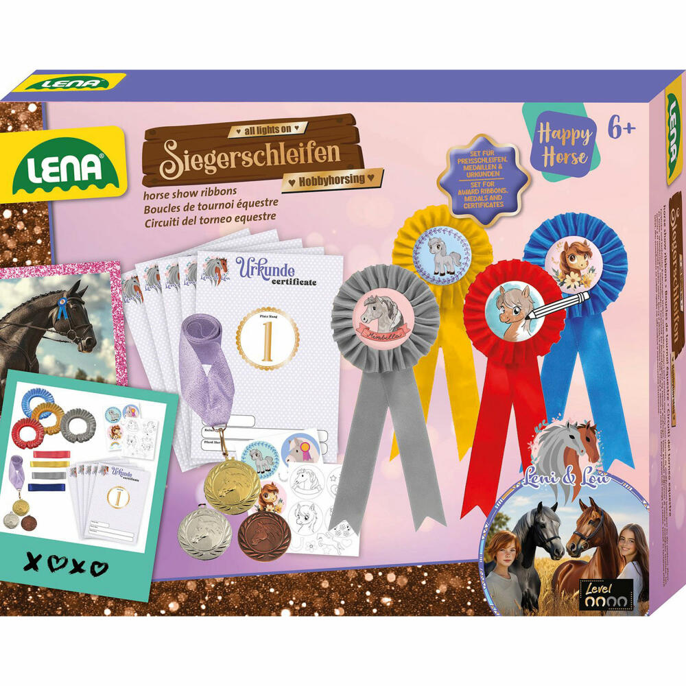 LENA Siegerschleifen Hobby Horsing, 42749