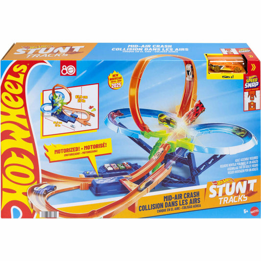 Hot Wheels HW Stunttrack Unendliche Crash-Aktion, JFD12