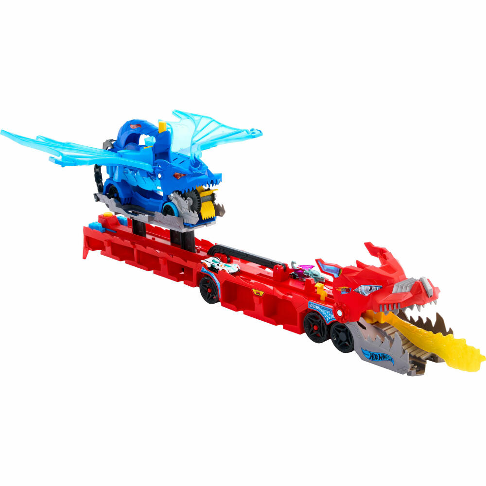 Hot Wheels HW City Ultimativer Drachentransporter, JBM72