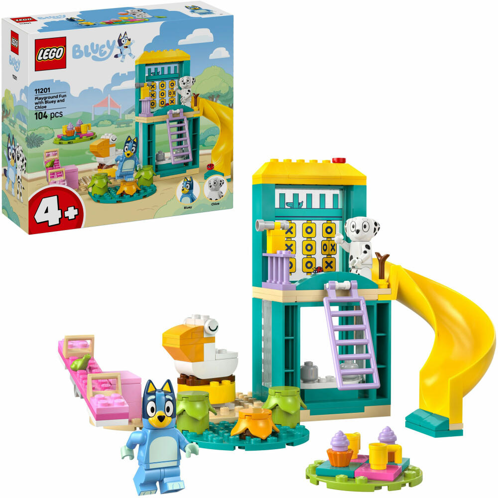 LEGO BLU Bluey und Chloe auf dem Spielplatz, 11201