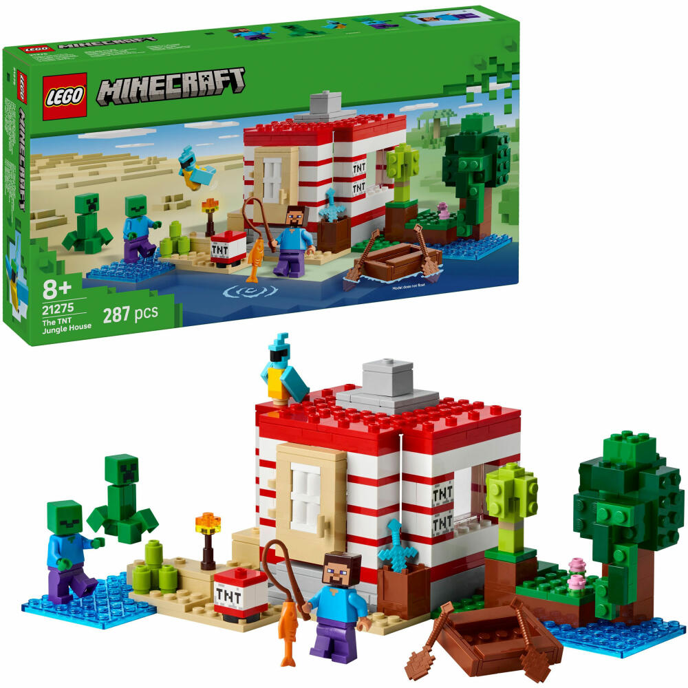 LEGO Minecraft Das TNT-Dschungelhaus, 21275