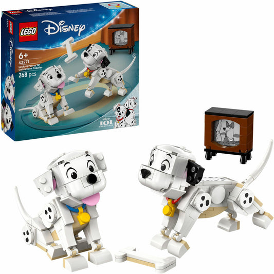 LEGO Disney Classic Die Welpen Lucky und Penn, 43271