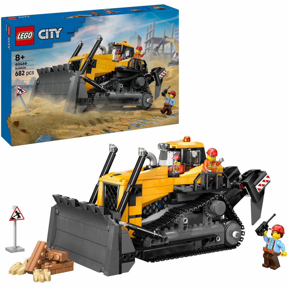 LEGO City Gelber Bulldozer, 60466