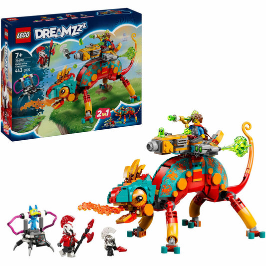 LEGO DREAMZzz Mateos Feuer-Chamäleon, 71492
