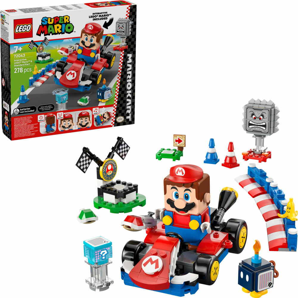 LEGO SMA Super Mario Mario Kart - Interaktive, 72043