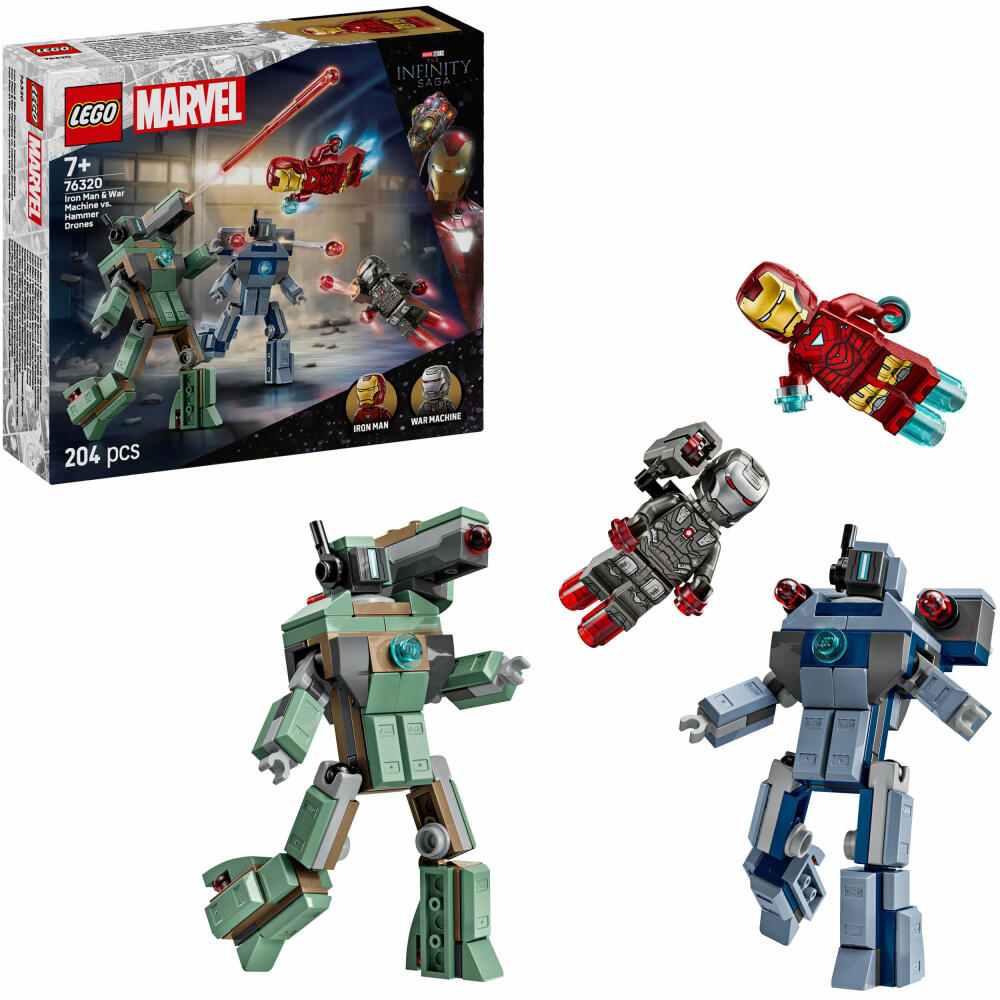 LEGO Marvel Super Heroes Iron Man & War Mac, 76320