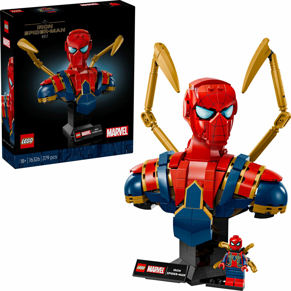 LEGO Marvel Super Heroes Iron Spider-Man Bü, 76326