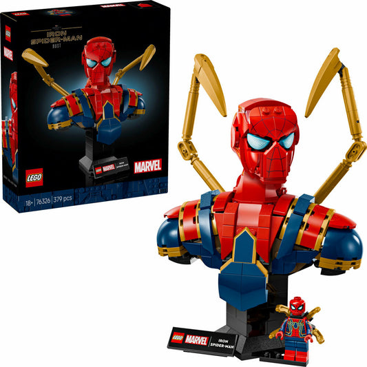 LEGO Marvel Super Heroes Iron Spider-Man Bü, 76326