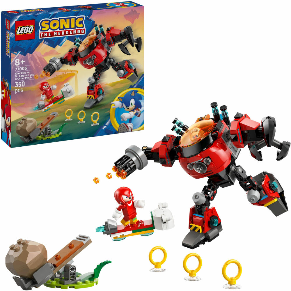 LEGO Sonic Knuckles vs. Dr. Eggmans Egg Crush, 77005