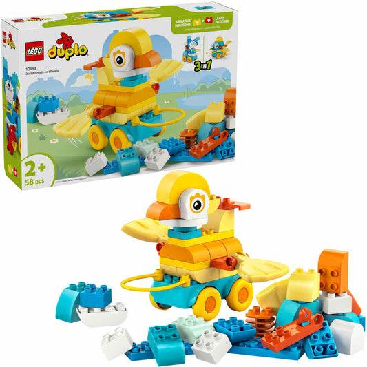 LEGO Duplo Tiere auf Rädern 3-in-1-Set, 10448
