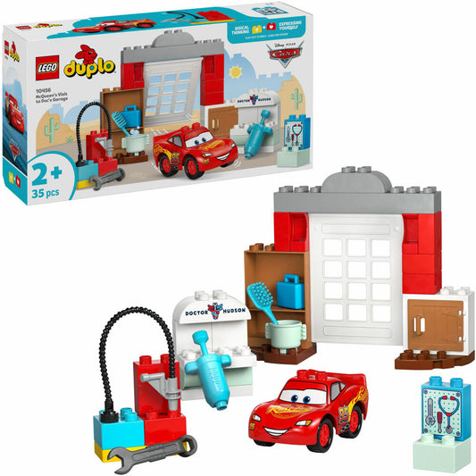 LEGO Duplo McQueens Besuch in Docs Werkstatt, 10456