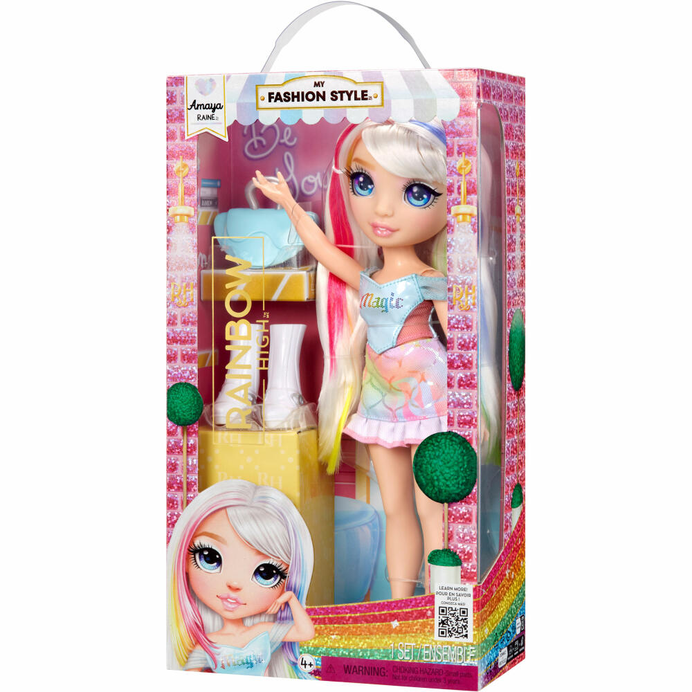 Rainbow High RAH My Fashion Style Fashion Doll Amaya, 547532-EUC