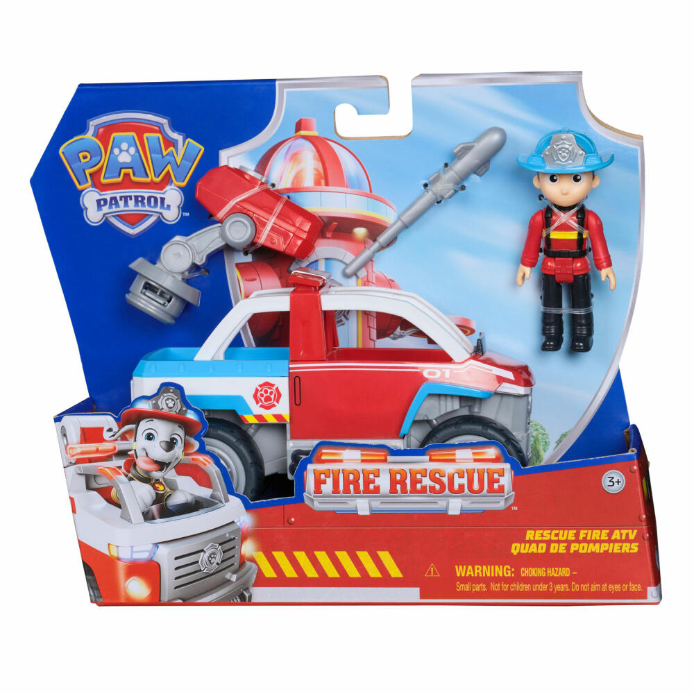 Paw Patrol PAW Fire Rescue - Themed Vehicles Ryder, 6073897