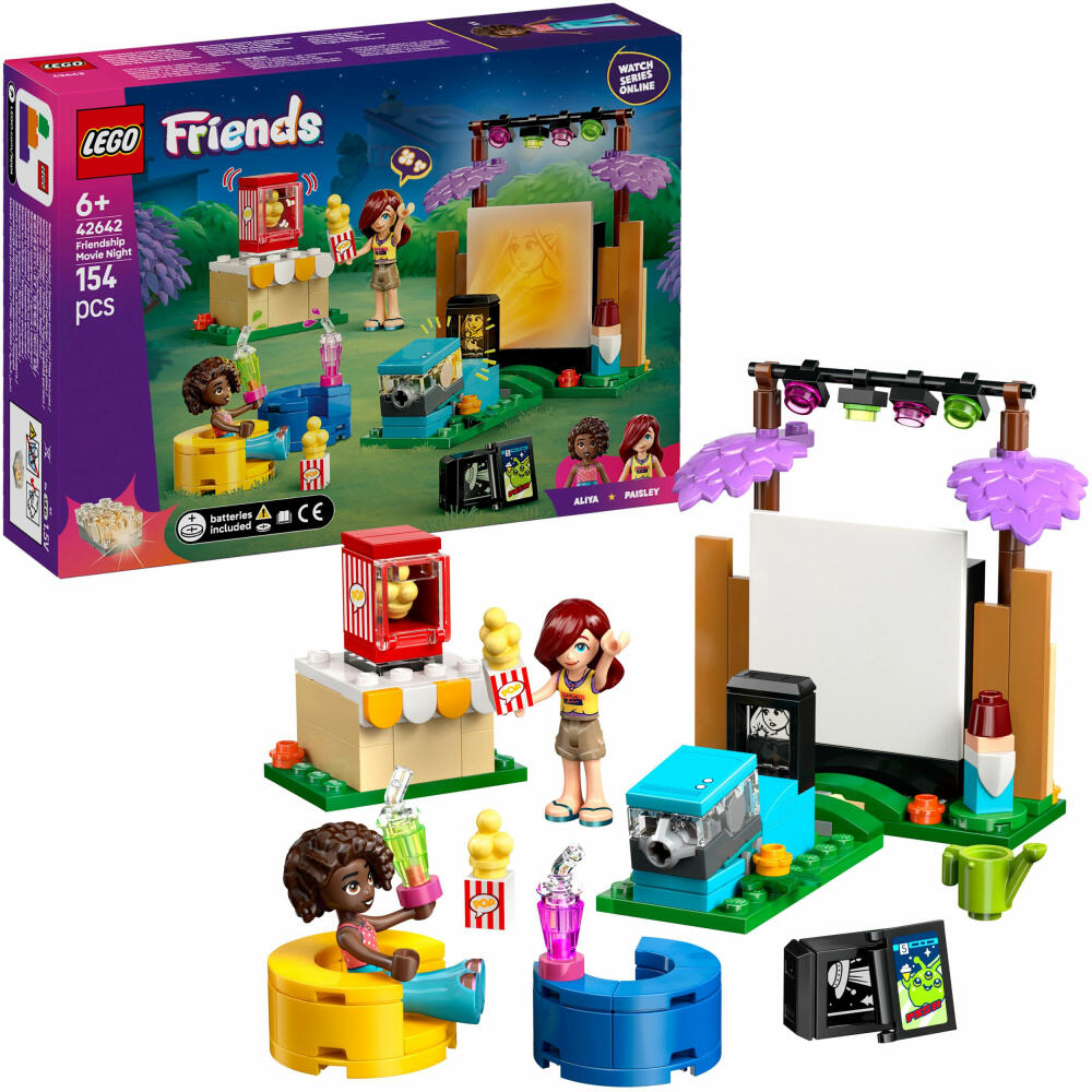 LEGO Friends Filmabend mit Freunden, 42642