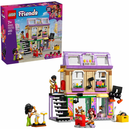 LEGO Friends Musikladen & Wohnung, 42653