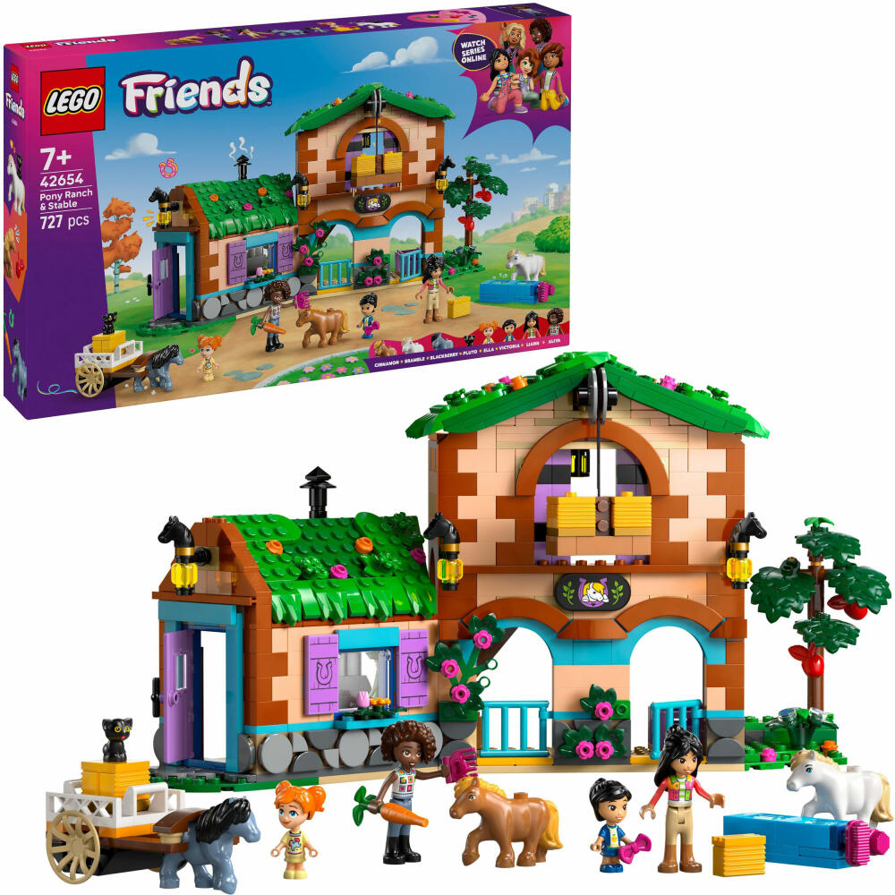 LEGO Friends Ponyhof & Stall, 42654