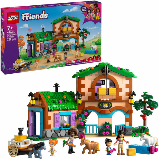 LEGO Friends Ponyhof & Stall, 42654