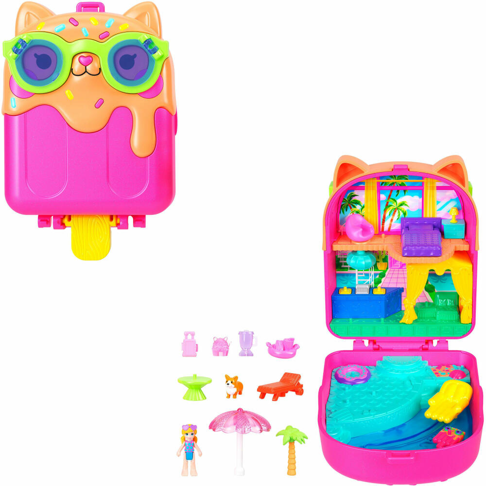 Polly Pocket POP Eiskätzchen-Schatulle, JCB17