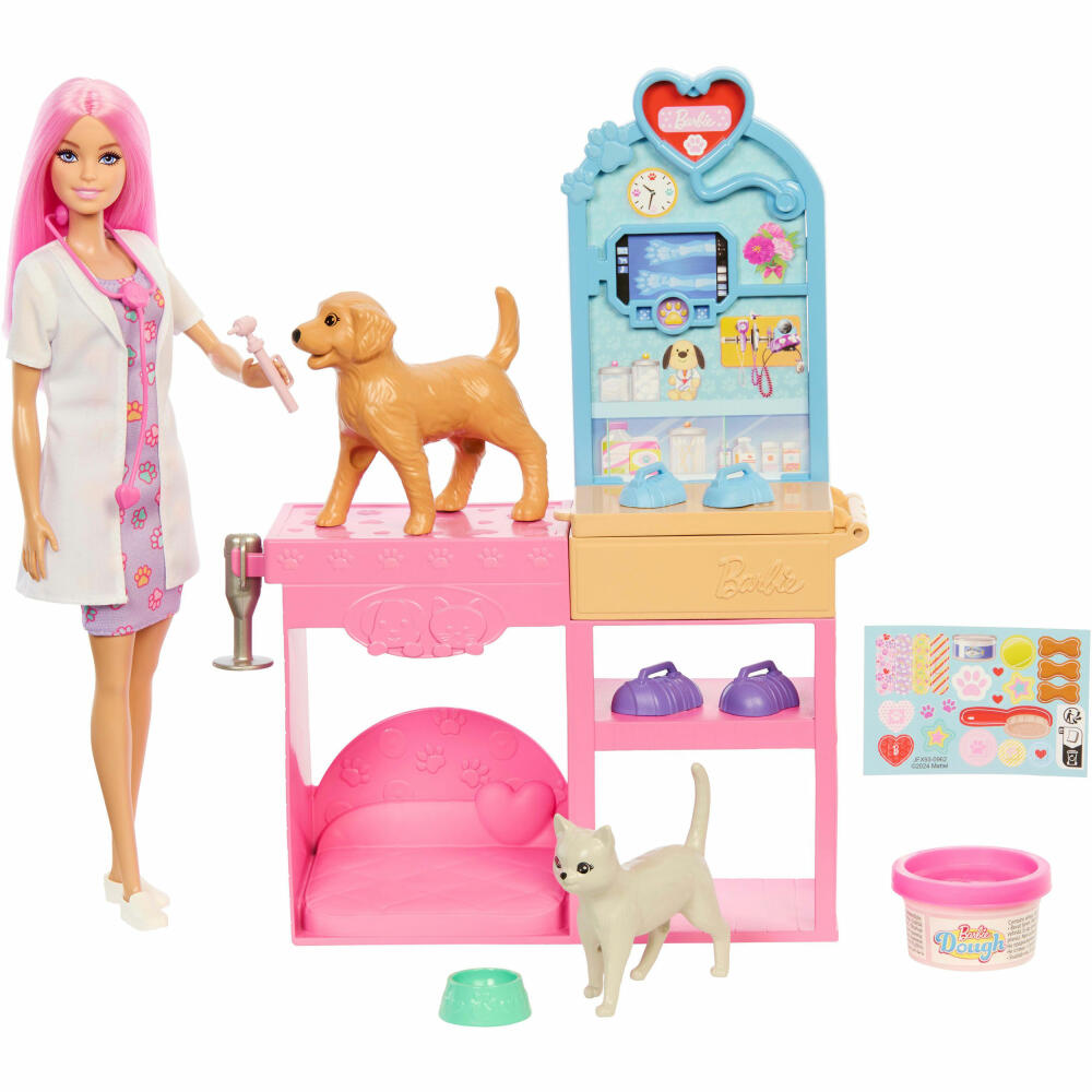 Barbie BRB Gute Besserung Tierkrankenstation, JFX93
